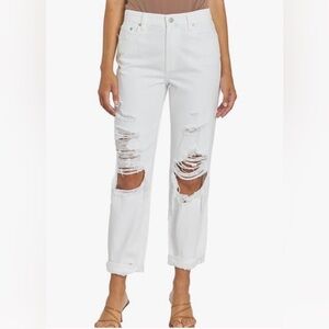 NWT Pistola High Rise Presley Relaxed Roller Jeans